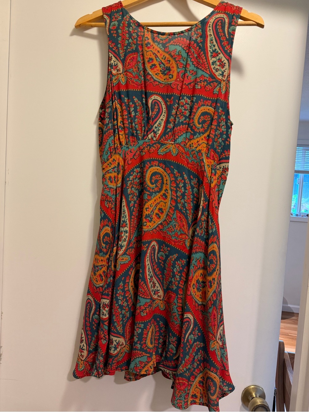 Free People Paisley Sleeveless Dress